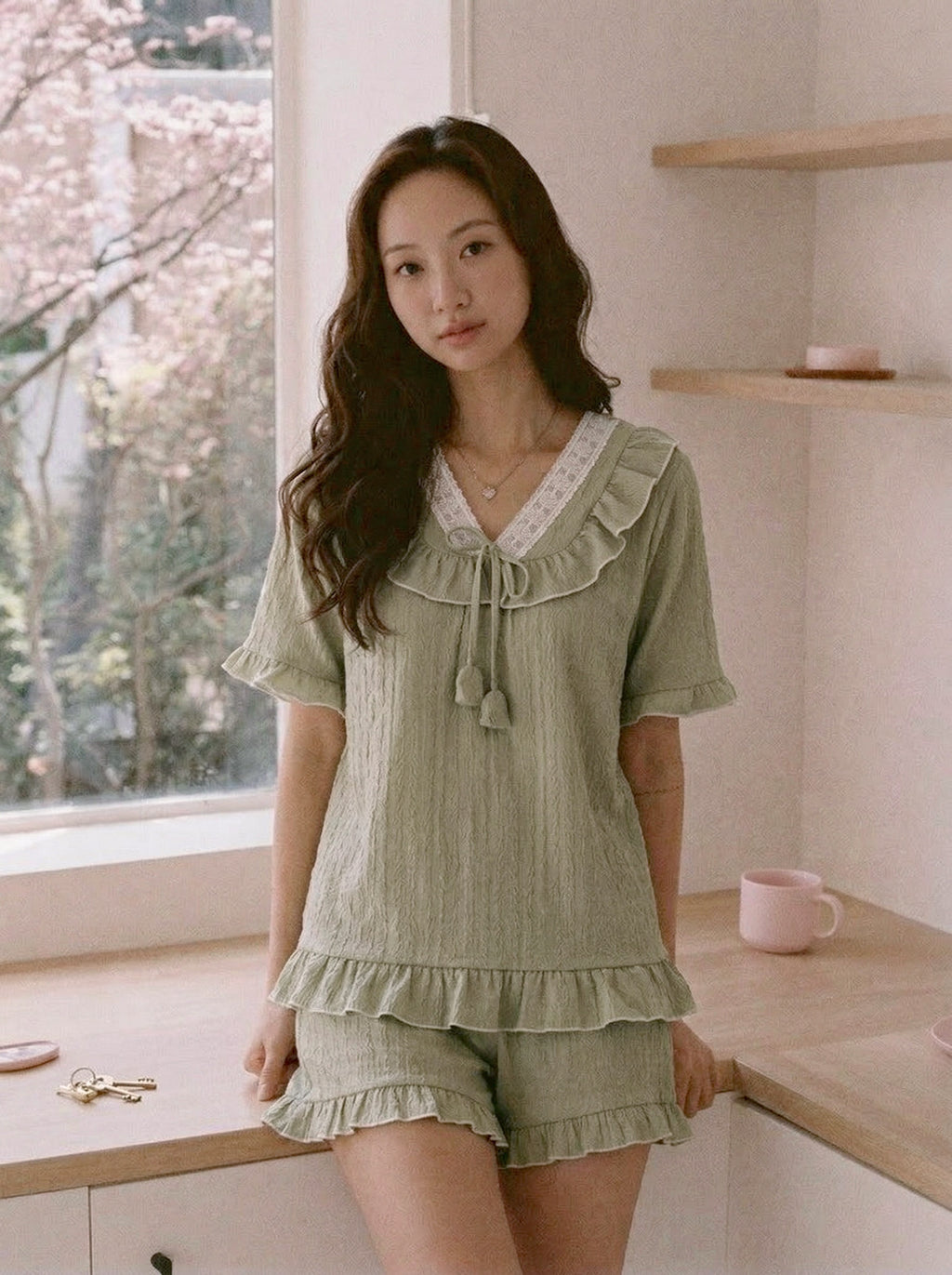 Belle | Padded Pajama Set