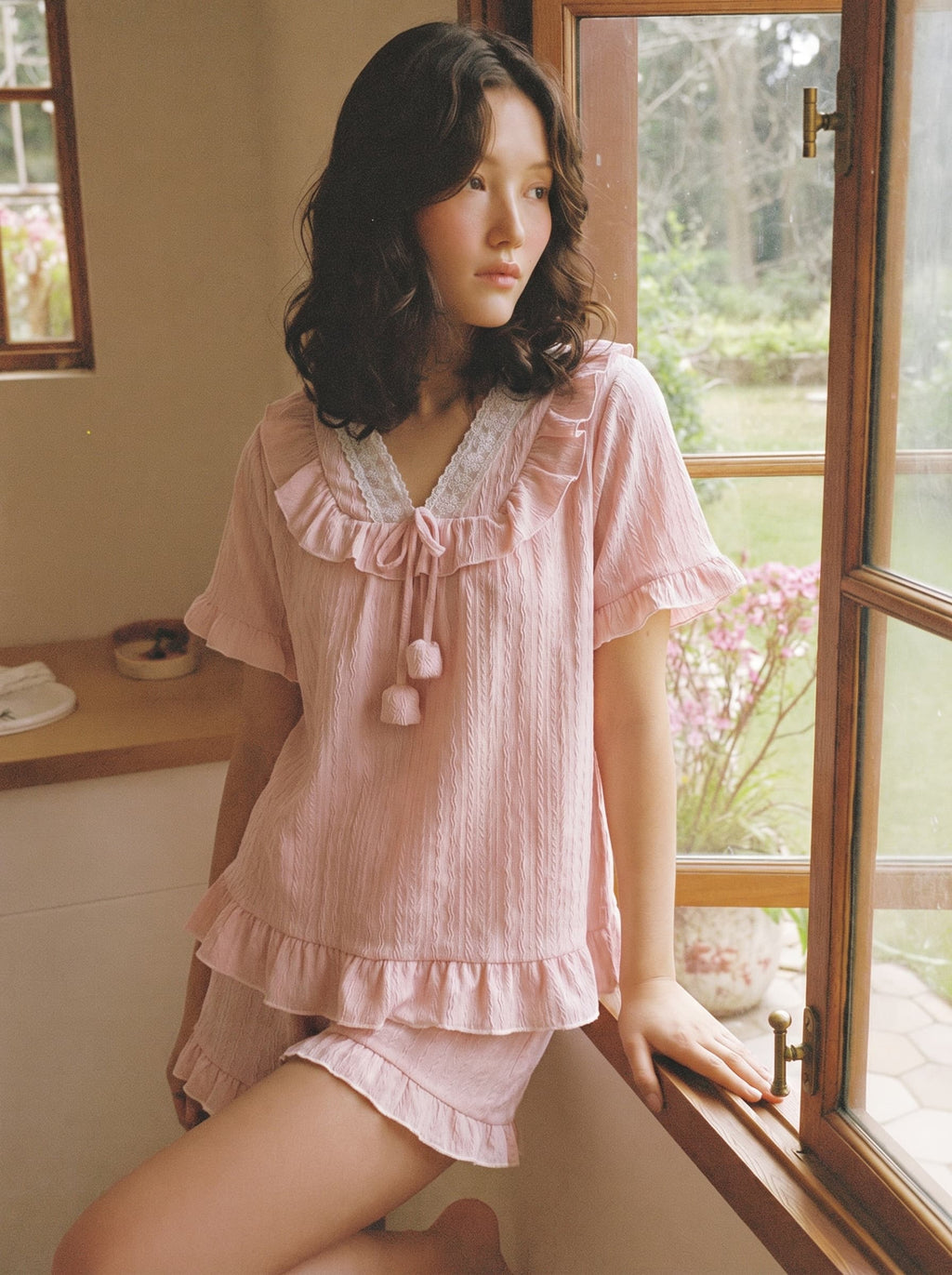 Belle | Padded Pajama Set
